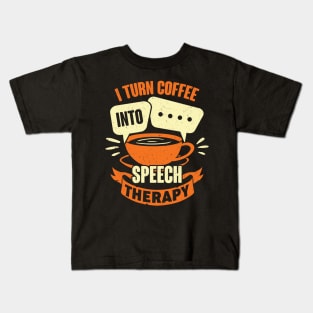 Speech Language Pathologist Therapist SLP Gift Kids T-Shirt